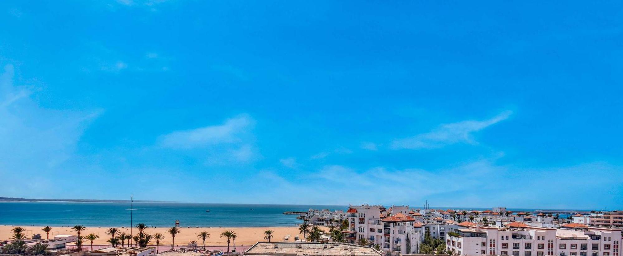 Luxury Seafront Appartement 6-7P Agadir Ngoại thất bức ảnh